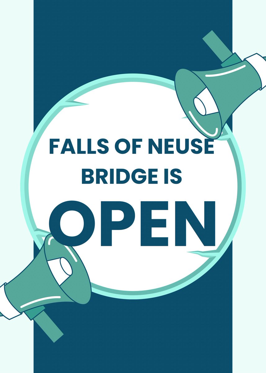 Big thanks to the teams working hard on this project! The Falls of Neuse Bridge is reopen in both directions. We are glad to bring a safer and smoother journey to drivers in the area. May your holiday travels be a little easier 💜