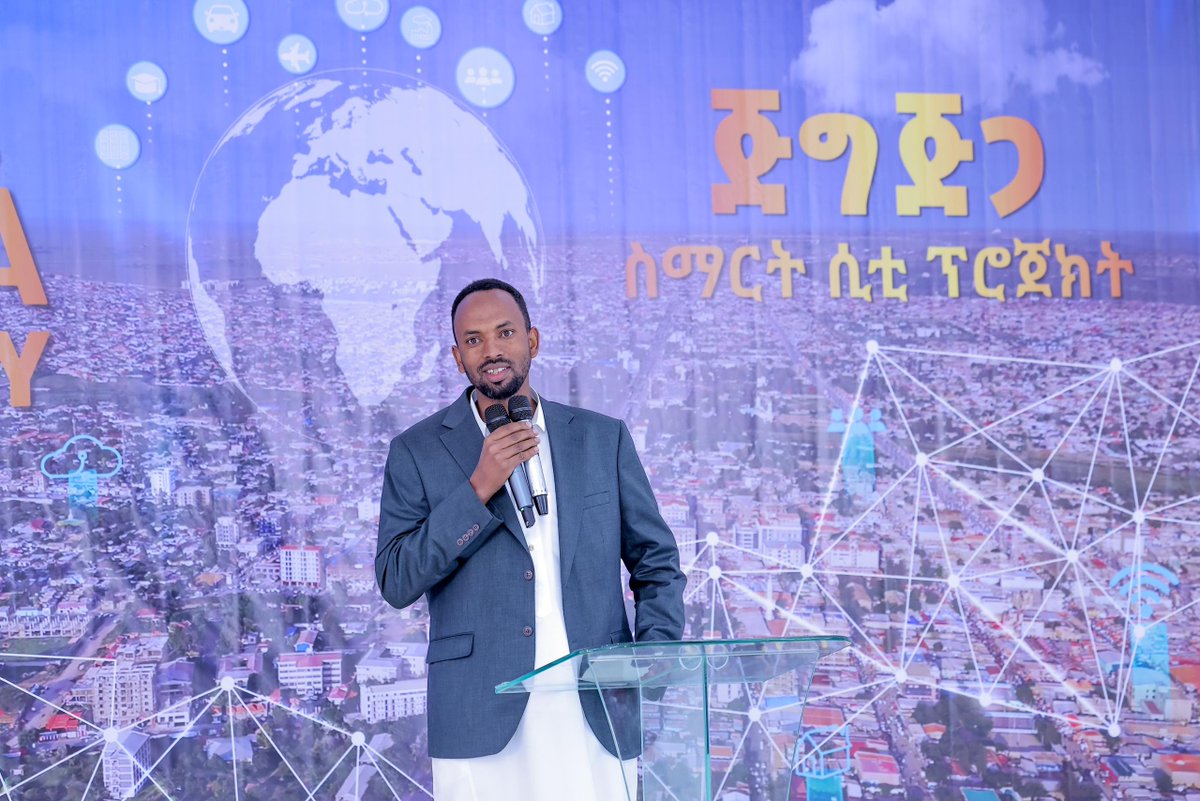 telebirr's tweet photo. ኩባንያችን በዛሬው ዕለት የስማርት ሲቲ ፕሮጀክትን ለመተግበር የሚያስችል ስምምነት ከጅግጅጋ ከተማ አስተዳደር ጋር ተፈራረመ:: https://t.co/NxY7f8oyYi