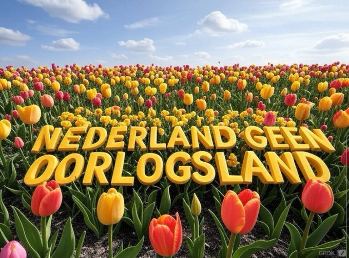 ineke_at's tweet photo. #NederlandGeenOorlogsland https://t.co/KuMJa4BfDY