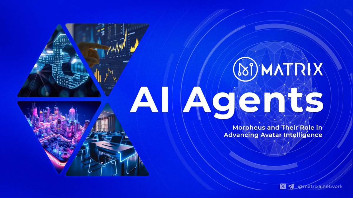 MatrixAINetwork's tweet photo. AI agents transformed into Avatar Intelligence are poised to redefine technology-human interaction 🔥

▪️ Decentralized Ecosystems 🔼
▪️ Education and Learning 🔼
▪️ Financial Systems 🔼
▪️ Metaverse Economy 🔼

Part3 is LIVE ✅

https://t.co/UVIPGRqhnO

$man #Web3 #AIcoins https://t.co/VqkYcCY9KJ