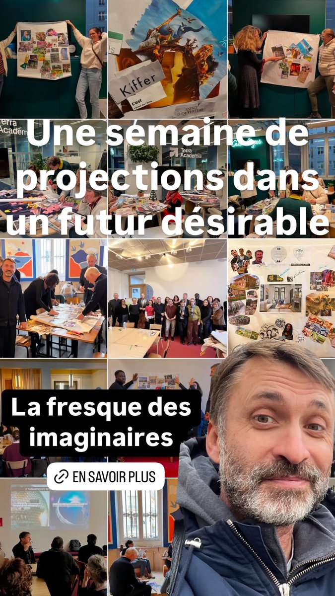 En avant les imaginaires. Sur Instagram. lnkd.in/dCRpkNx En savoir plus sur la fresque des imaginaires lnkd.in/egdSY_r8