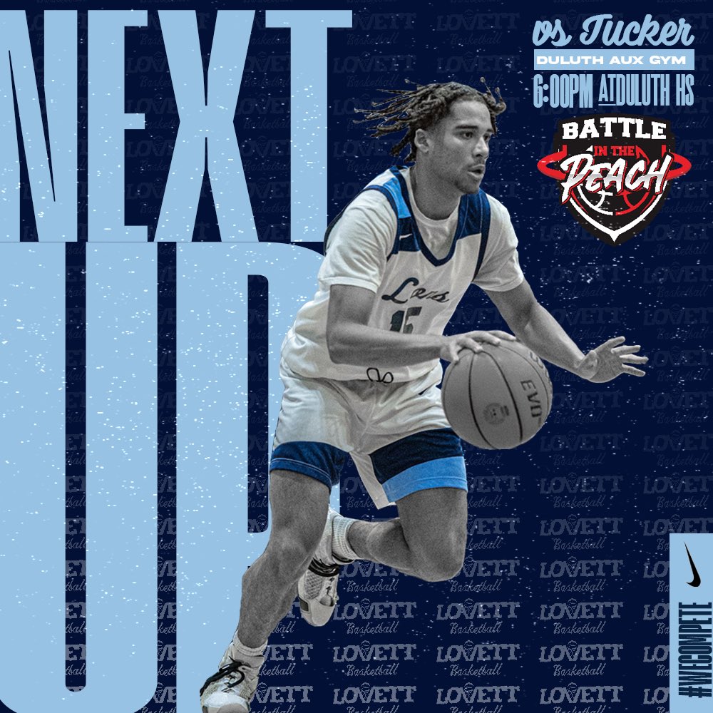 Lovett Men’s Basketball (@lovettmbb) on Twitter photo GAMEDAY‼️ Your Lovett Lions head to Duluth HS to compete against Tucker in the Double Trouble Battle in the Peach (<a href="/DT_Invitational/">Double Trouble Invitational</a>).
Tipoff at 6:00pm.
#WeCompete GAMEDAY‼️ Your Lovett Lions head to Duluth HS to compete against Tucker in the Double Trouble Battle in the Peach (<a href="/DT_Invitational/">Double Trouble Invitational</a>).
Tipoff at 6:00pm.
#WeCompete