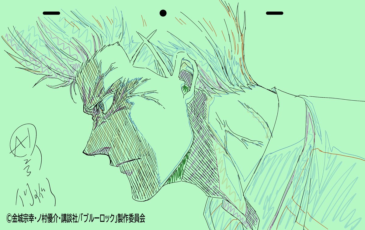 to_mo_ko_3t's tweet photo. #ブルーロック 第35話（第2期第11話）
ご視聴くださった皆さま、ありがとうございました。
総作監で参加させていただきました。
来週もお楽しみに〜。 https://t.co/pKQb5HQPYm