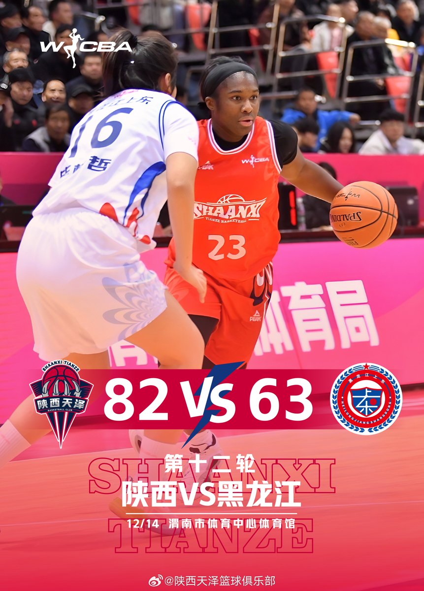Linnae Harper tonight:

27 PTS | 5 REB | 2 AST | 3 STL | 12/23 FG

She spearheaded Shaanxi's impressive 82-63 upset over top-ranked Heilongjiang in Group B, avenging their earlier defeat to the same opponent.

#WCBA - <a href="/that_harperkid/">Linnae Harper</a>