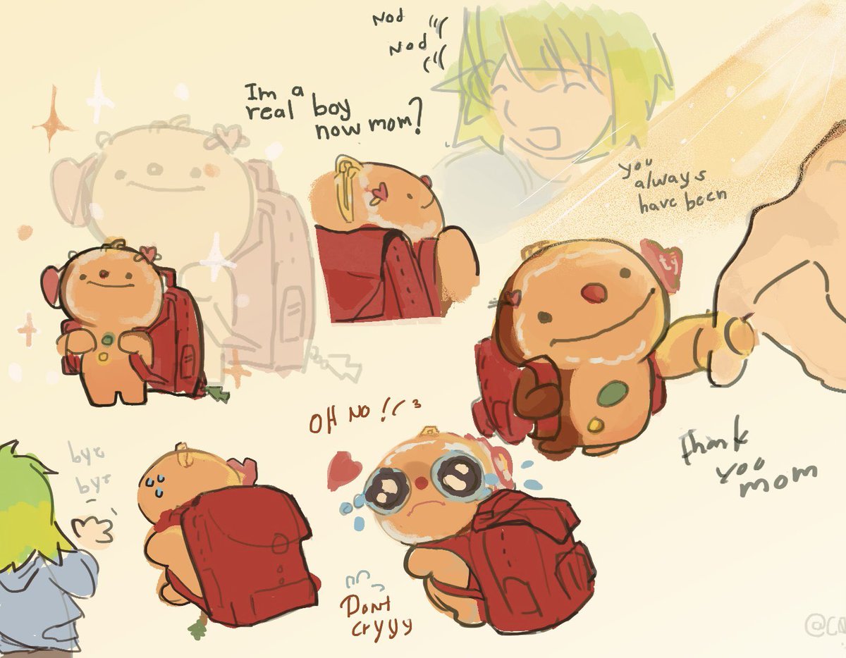 Cookie first day of school