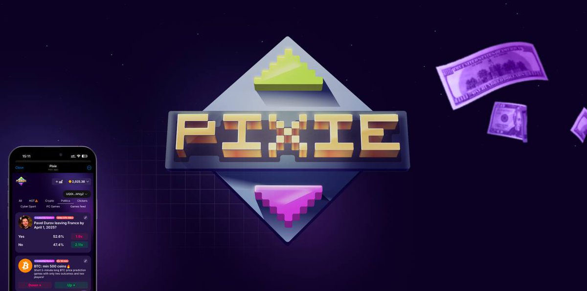 TryTon_On_Ton's tweet photo. Hey friends💙

We’re thrilled to announce our partnership with the promising #Pixie project 🎉

Pixie is a unique crypto prediction platform that opens up exciting opportunities :

🔹Create predictions and earn commissions.
🔹Monetize your opinions and grow your audience.
🔹Earn passive income in USDT for every NFT you hold.

#Pixie combines fun predictions, clan battles, and DAO-driven governance. It’s more than just a game - it’s a new way to earn and engage with the community.

X: https://t.co/03rtOxqOGH 
Website: https://t.co/g71KtqCvX2
Channel : https://t.co/mXadkO9tJX

📢 Plus, they recently launched their token : 
https://t.co/QNhqWMfI8T