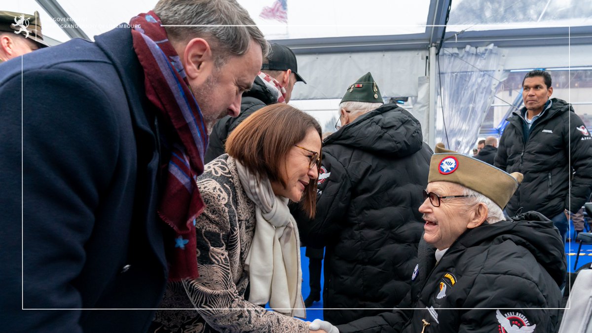 Pour marquer le 80e anniversaire de la bataille des Ardennes, une cérémonie commémorative s’est tenue le samedi 14 décembre au cimetière militaire américain à Hamm.➡️gd.lu/3XZqpw
#gouvernementLU
📷© SIP / E. Claude / C. Piscitelli / J.-C. Verhaegen