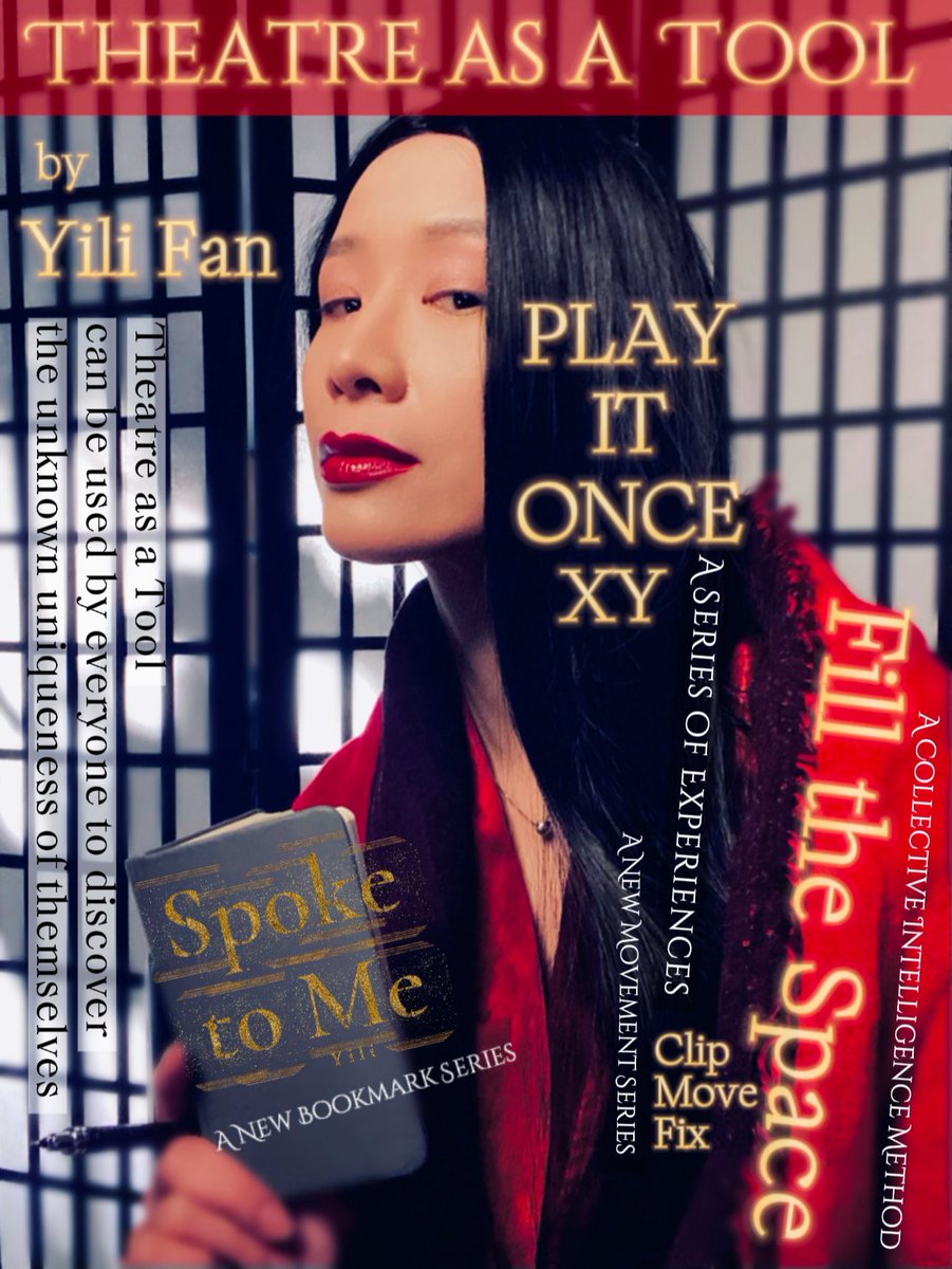Play It Once XY by Yili Fan✨🎭💫
Theatre as a Tool can 
be used by everyoneto discover 
the unknown uniqueness of themselve❣️