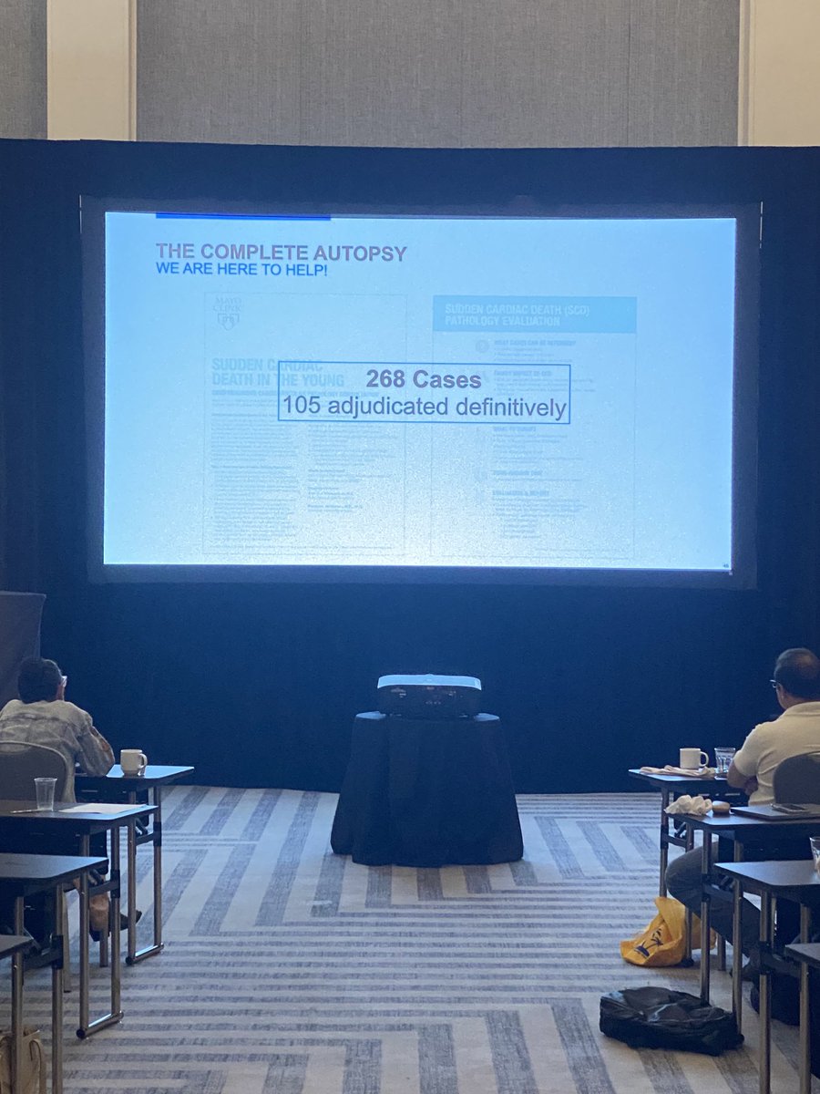 Michael J. Ackerman MD,PhD (@mjackermanmdphd) on Twitter photo Appreciate <a href="/joemaleszewski/">Joe Maleszewski, MD</a> presenting our penultimate lecture for <a href="/MayoClinicCV/">Mayo Clinic CV</a> #Genetic #Heart #Diseases. Great discussion about the sudden death investigation and need to merge the classic autopsy w/ the molecular autopsy. We are doing that <a href="/MayoClinic/">Mayo Clinic</a> Appreciate <a href="/joemaleszewski/">Joe Maleszewski, MD</a> presenting our penultimate lecture for <a href="/MayoClinicCV/">Mayo Clinic CV</a> #Genetic #Heart #Diseases. Great discussion about the sudden death investigation and need to merge the classic autopsy w/ the molecular autopsy. We are doing that <a href="/MayoClinic/">Mayo Clinic</a>