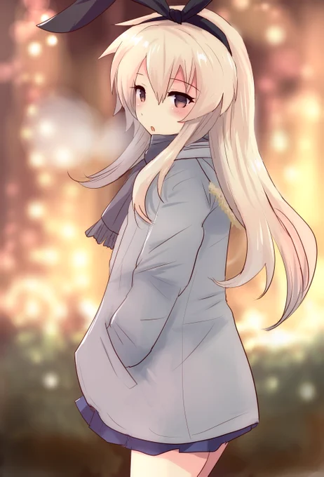 冬の島風 