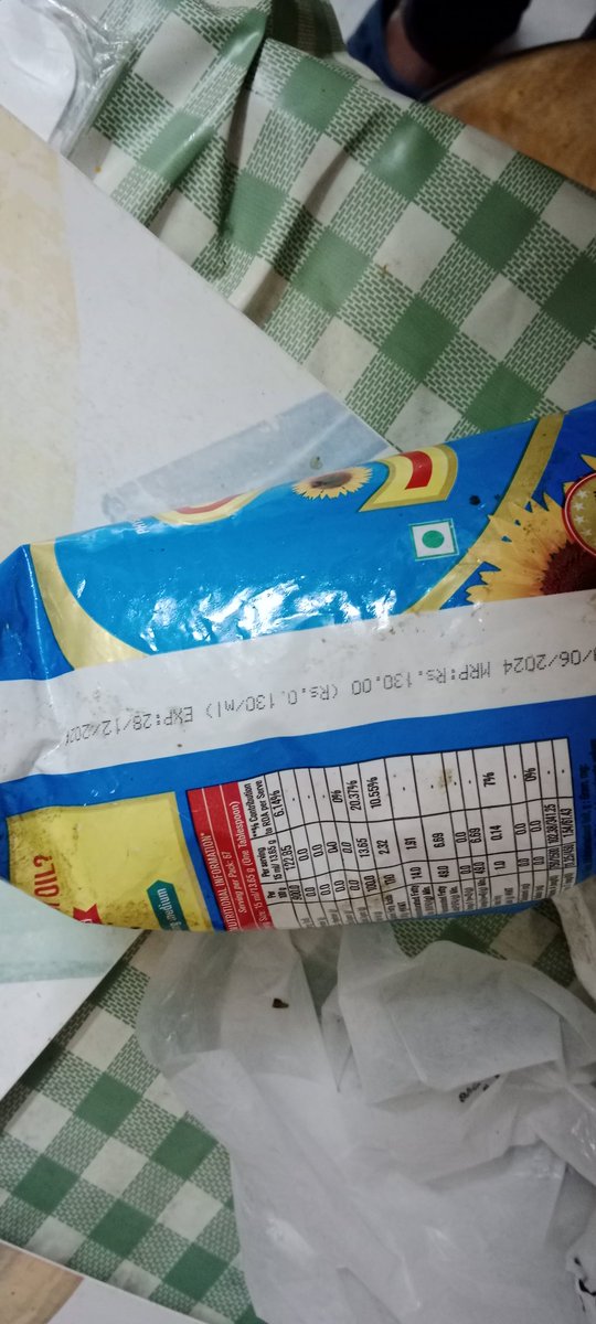 radical_rp's tweet photo. @SwiggyInstamart @SwiggyCares recieved items nearing expiring in damaged packaging. Terrible customer service. Refund immediately! https://t.co/qVtHmbP7eV