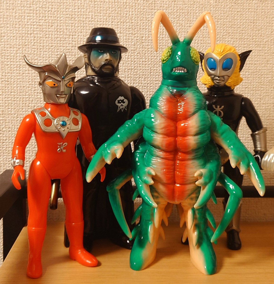 Y・MSFさんのバーミン星人、無事到着
今回もボリュームがあって満足。カラーリングもナイスチョイス！