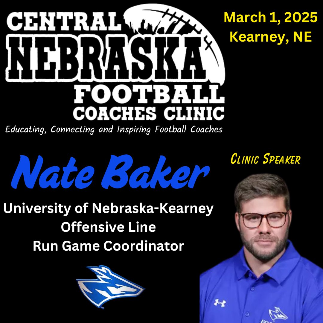 Central Nebraska Football Coaches Clinic tweet media