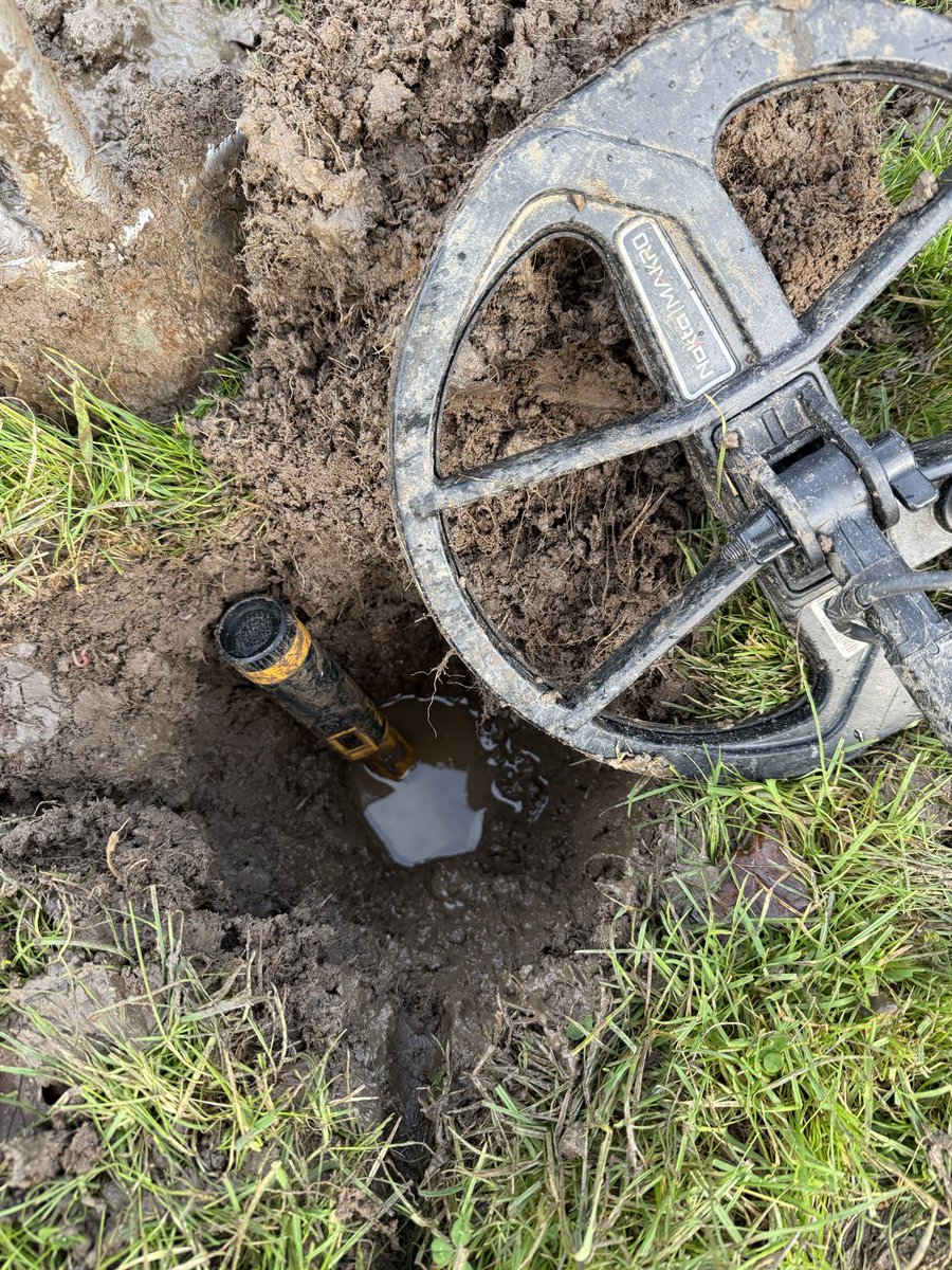 When the water table is higher than your signal… 😭 ⁦<a href="/noktadetectors/">Nokta Detectors</a>⁩ #NoktaLegend