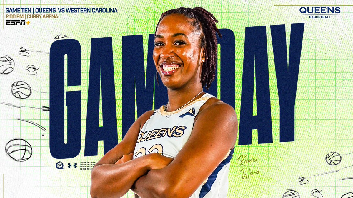 QueensWBB's tweet photo. Camper Appreciation Day/Ugly Christmas Sweater Game ⁣⁣⁣
⁣⁣⁣
🆚 Western Carolina⁣⁣⁣
📍 Curry Arena⁣⁣⁣
⏰ 2 PM⁣⁣⁣
📺 ESPN+⁣⁣⁣
⁣⁣⁣
#CloseTheGap | #RoyalsRise⁣⁣⁣ https://t.co/LfyOdLXj9k