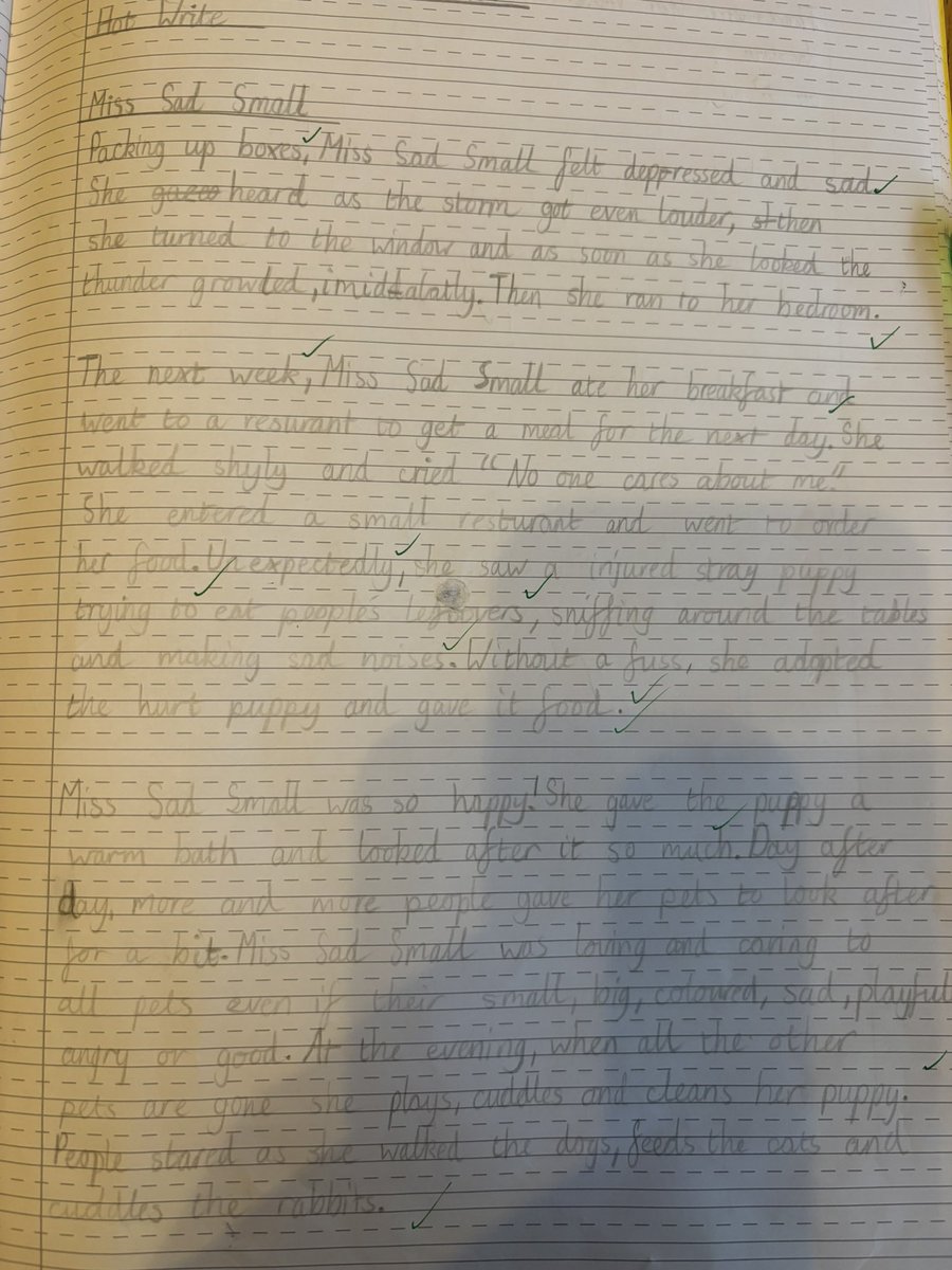 So proud of the start to this story in 3 Vegara!  This is a pupil’s independent write and she has shown so much creativity as well as technical skill.  👏🏼 <a href="/KingsHeathPri/">Kings Heath</a> <a href="/d_khpa/">KHPAMissD</a>