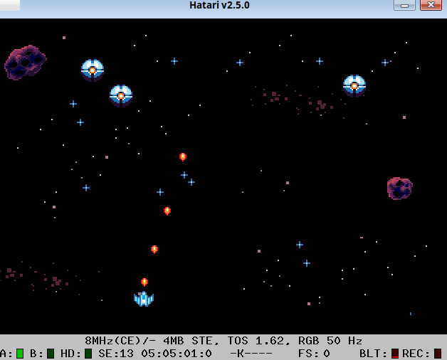 Prepare for a new tutorial soon on how to code a small shoot'em up on the Atari STe &amp; Falcon using my SGDL &amp; FGDL libraries !