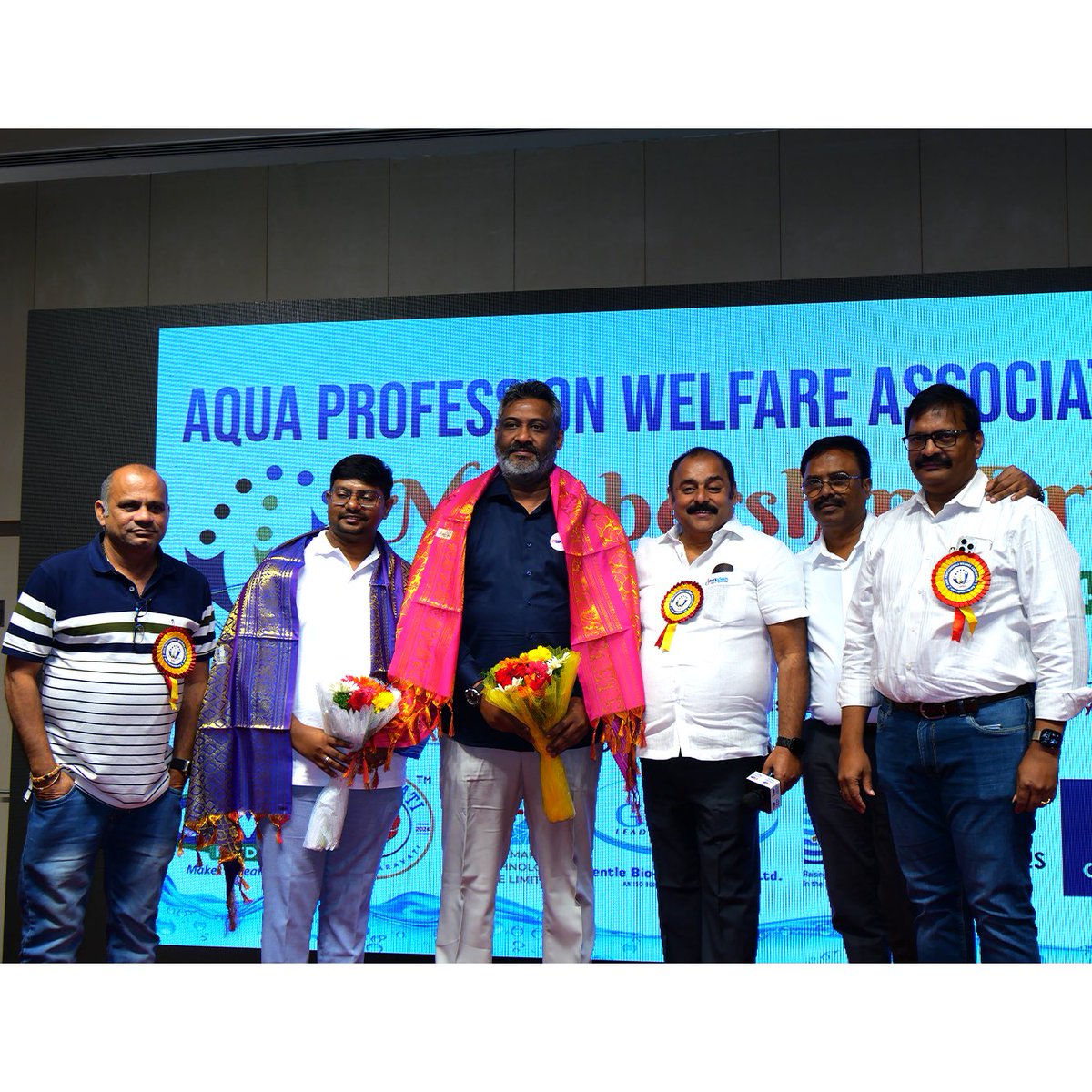 APWA_IN's tweet photo. "https://t.co/nVsjD0pMij CEO @ivreddy28 and COO @SuryatejaswiV share valuable insights on boosting domestic consumption in India's fisheries sector at the APWA event. #FisheryNews #APWAEvent #DomesticConsumption #FisheriesIndustry #AquacultureLeadership" https://t.co/EAPd9XOWbQ