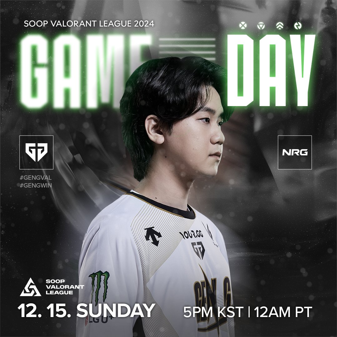 geng_gold's tweet photo. 📍 𝐒𝐎𝐎𝐏 𝐕𝐀𝐋𝐎𝐑𝐀𝐍𝐓 𝐋𝐄𝐀𝐆𝐔𝐄 𝐆𝐑𝐀𝐍𝐃 𝐅𝐈𝐍𝐀𝐋𝐒 vs @NRGgg
⏰ 𝐊𝐑/𝐉𝐏 5PM | 𝐏𝐓 12AM | 𝐌𝐘/𝐒𝐆 4PM | 𝐈𝐃𝐍/𝐓𝐇 3PM
📺 Broadcast
SOOP : https://t.co/fhjH563oYb
💻 Co-streamers
ᴋʀ Kimdoenmo : https://t.co/aQnEpRoMJn
#TIGERNATION #GENGWIN #GENGVAL #LETSGO2025 #SVL #발로란트