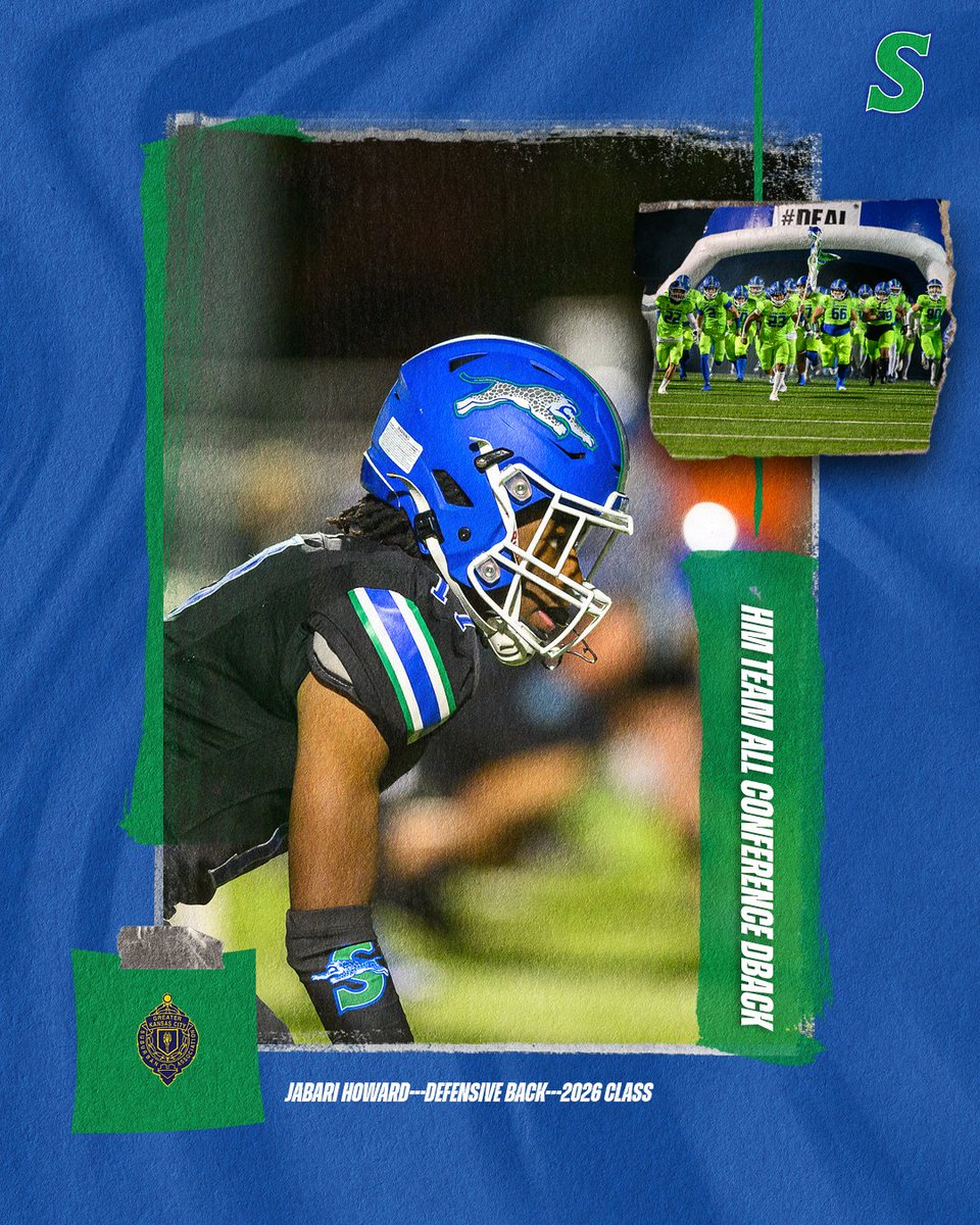 Blue Springs South Football (@jaguarsbss) on Twitter photo Congrats to <a href="/HowardJaba72311/">Jabari Howard</a> on receiving Honorable Mention All Conference Honors in the KC Suburban Gold! Future is bright for this young man! #DEAL #HCPPS <a href="/bssjaguars/">Blue Springs South Jaguars</a> Congrats to <a href="/HowardJaba72311/">Jabari Howard</a> on receiving Honorable Mention All Conference Honors in the KC Suburban Gold! Future is bright for this young man! #DEAL #HCPPS <a href="/bssjaguars/">Blue Springs South Jaguars</a>