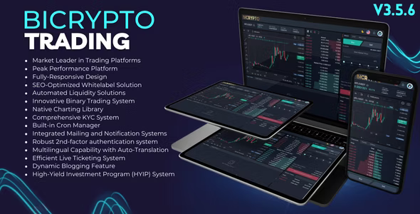 BiCrypto115's tweet photo. 🚀 70% OFF Bicrypto v4.4.1 + 14 Add-ons Bundle!

Elevate your crypto platform with Bicrypto &amp; 14 premium add-ons, now $945 instead of $3150. Limited time only!

Visit : https://t.co/jTYBuOJXNi

$BTC #airdrop #SHIF #Coinbase #Binance  #MSTR $pdco #analyst #Crypto https://t.co/ZT3FEOG7x0