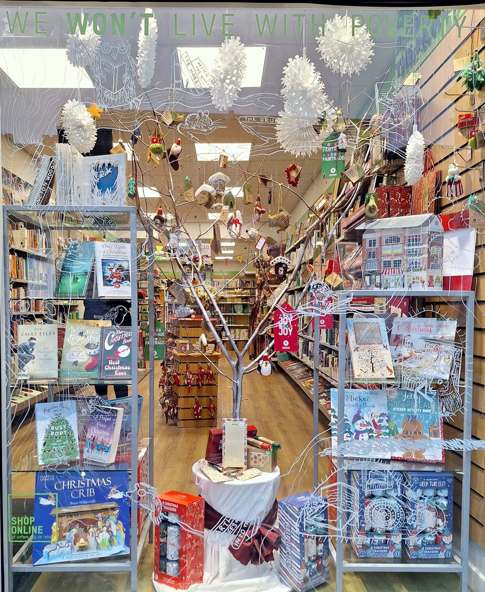 Our window has become a winter wonderland! Full of fuzzy friends for your tree, and festive inspiration.