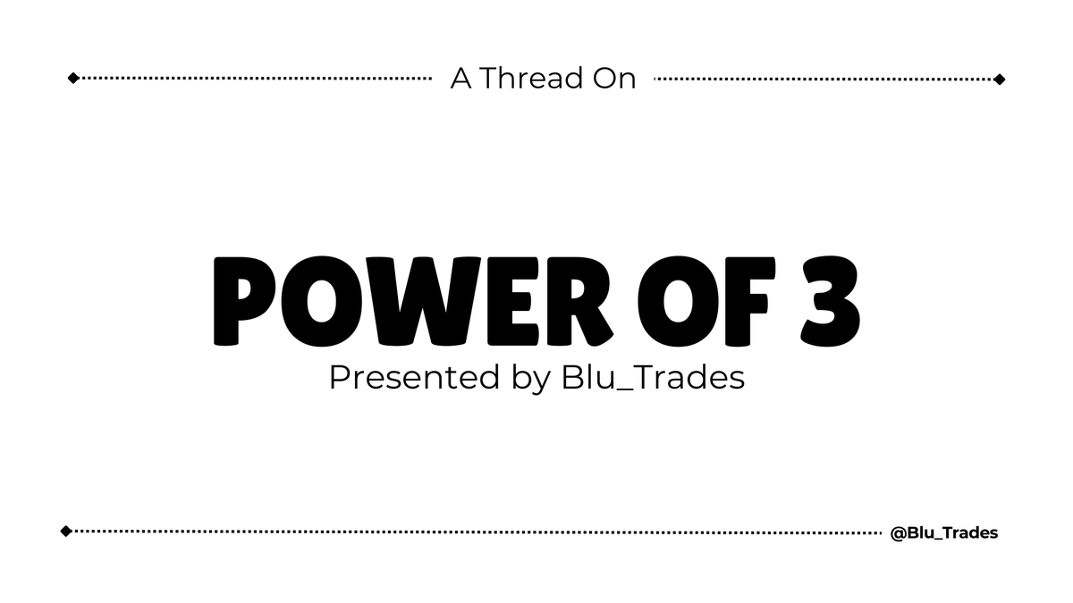 blu_trades_'s tweet image. A detailed thread about ICT's Power of 3💥 and entry methods💰

Credits - @I_Am_The_ICT and  special thanks to @ambeingsatya