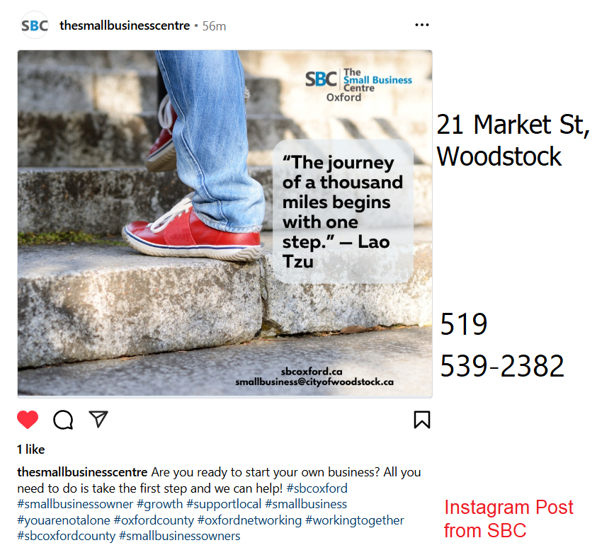 Is your #NewYearsResolution to start a new business, contact <a href="/cityofwoodstock/">City of Woodstock</a> for advice and assistance. <a href="/WoodstockSBEC/">The Small Business Centre</a>