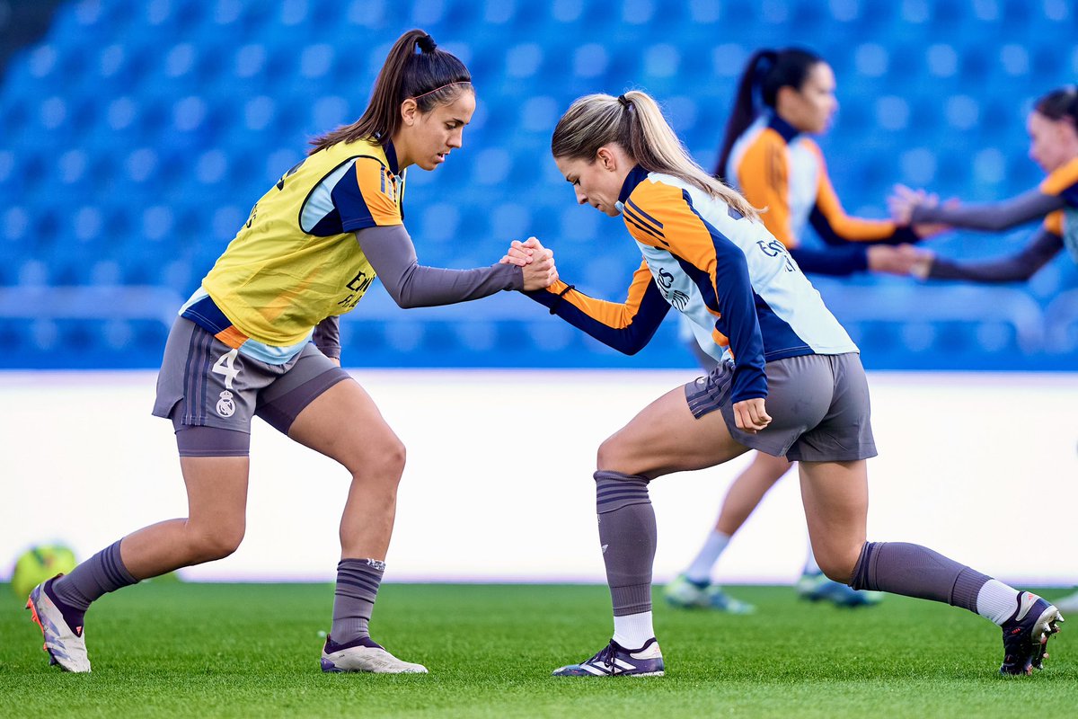 🔛 Listo el Real Madrid para el partido 

🖥️ Conéctate a <a href="/DAZN_ES/">DAZN España</a>
 
#LigaF | #DéporAbancaRealMadrid