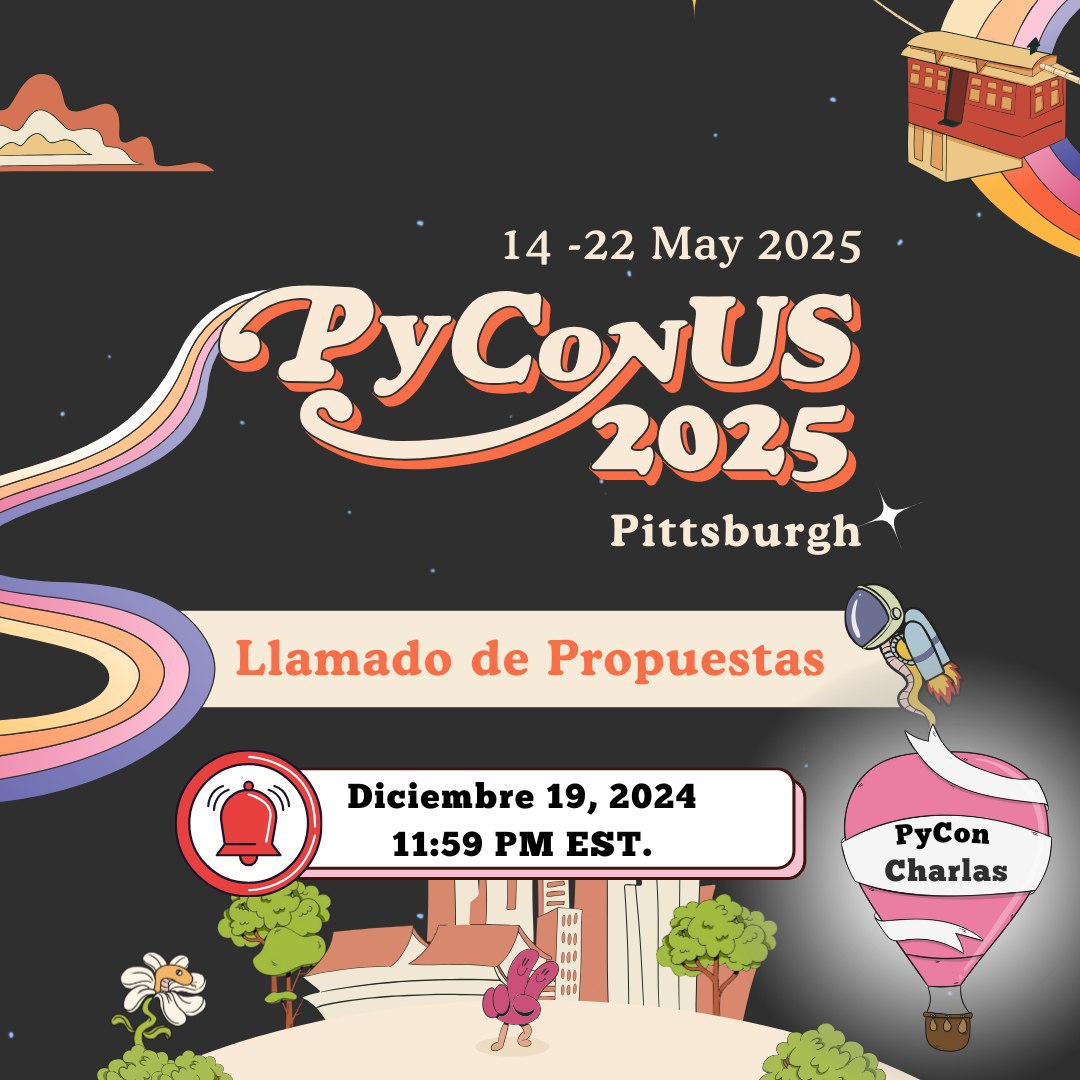 PyCon US Charlas tweet media