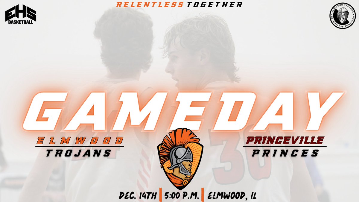 🚨 GAME DAY 🚨 

🏀: Elmwood
🆚️: Princeville
📍: Elmwood H.S.
🕔: 5:00pm JV Tip

#Relentless2gether #TheTrojanWay