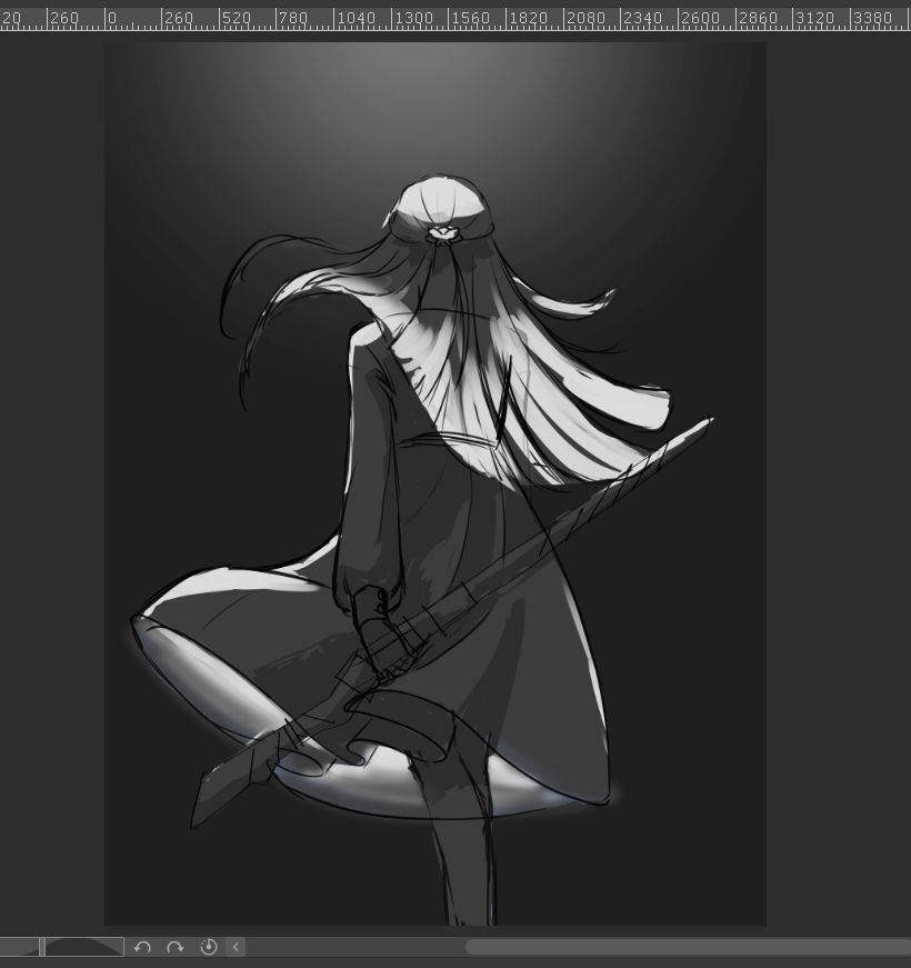 「im struggling so much 」|grandSTLのイラスト