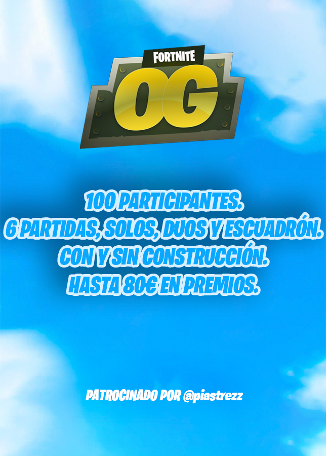 FortniteTwF1's tweet photo. 🎄¡Torneo de Fortnite OG!

👉 Inscríbete respondiendo a este tuit y entrando a nuestro discord: https://t.co/9xEBVcQslk https://t.co/RD4eZBRc0j