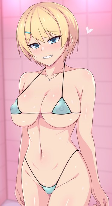 スケスケビキニを着て誘ってくるラクティスちゃん(オリジナル 