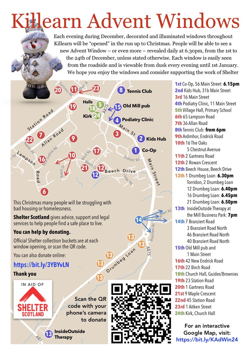 ps_pause's tweet image. 30+ folk, several dogs &amp;amp; at least four elves turned up last night in Killearn for FIVE Advent windows unveiled in one night to raise money for @shelterscotland Happy to invite @STVNews along next week! Our GiftStar 2024 page:
bit.ly/3YBYvLN