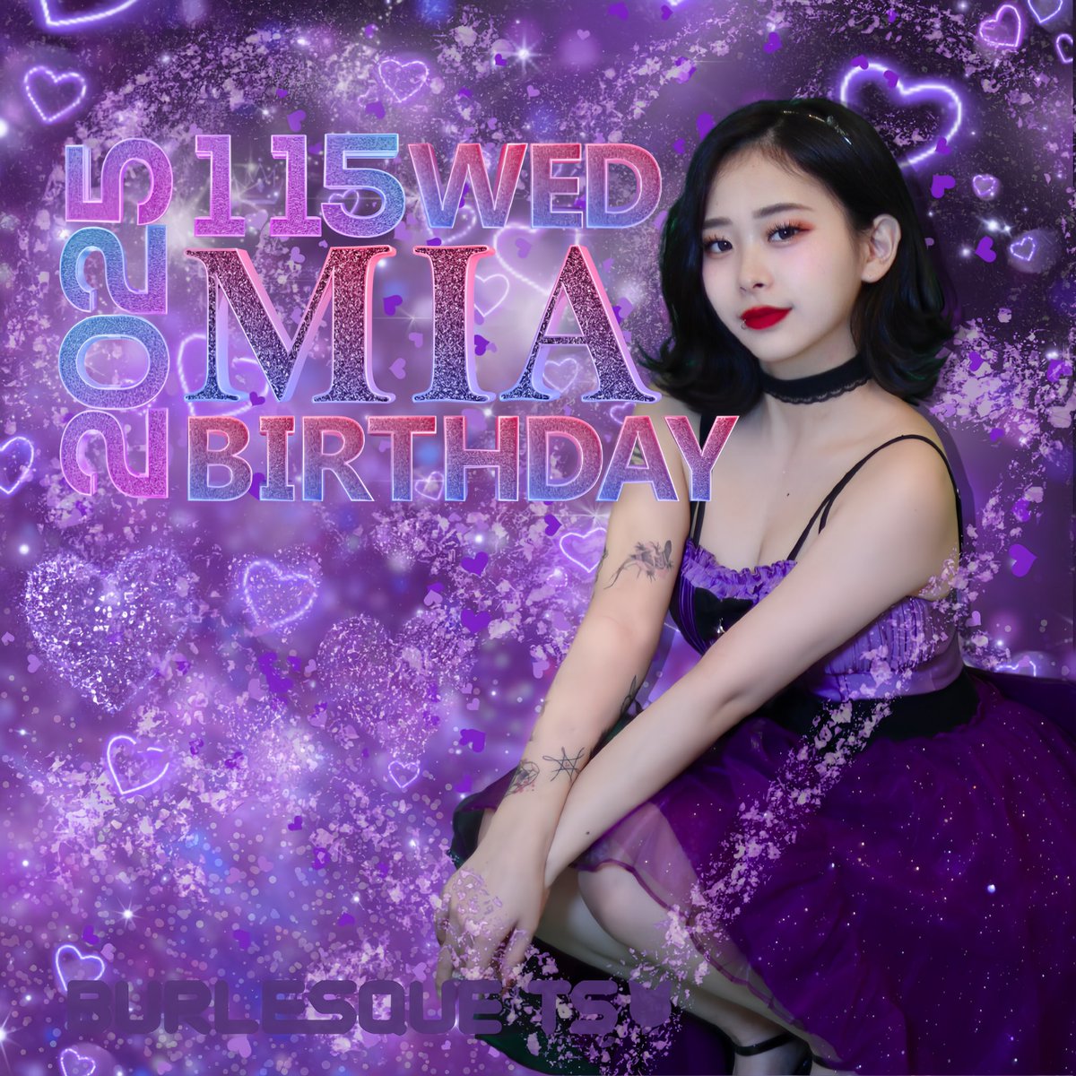 1.15 みあBD💜🖤
TSに入ってちょうど1年の来月。
BDやらせてもらえることになりました😚
頑張るっていうより楽しむって気持ちで
当日迎えれたらな〜って思ってます❤️