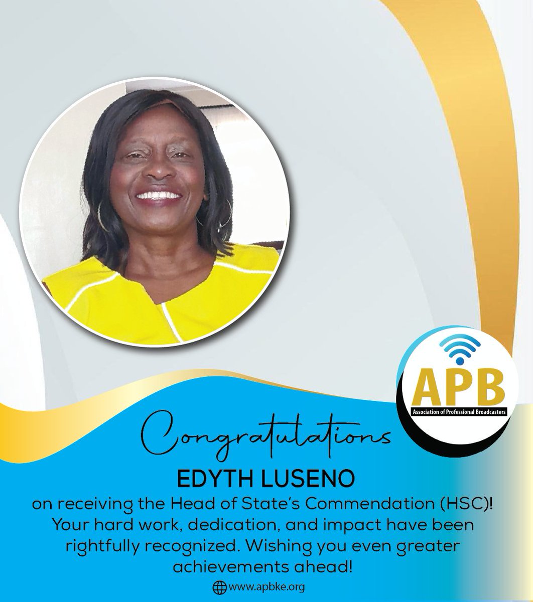 ASSOCIATION OF PROFESSIONAL BROADCASTERS-KE tweet media