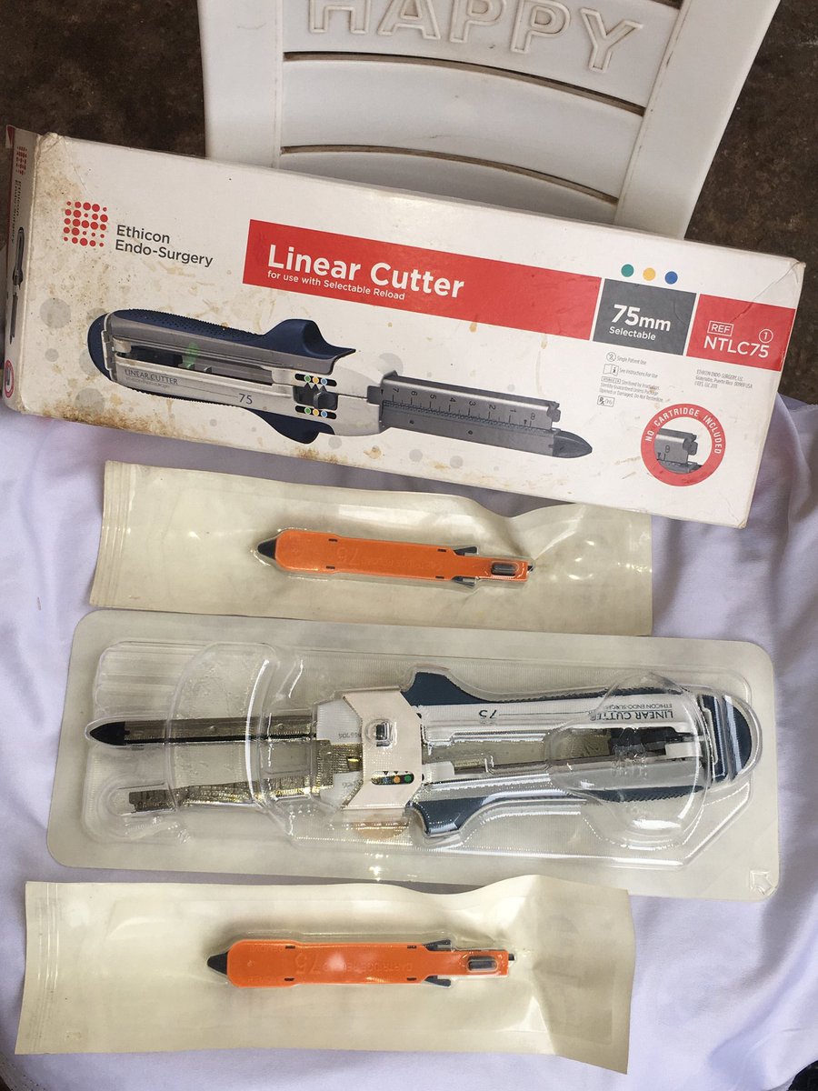 naijaplumber's tweet photo. Pls Repost
A brand new Linear Cutter for sale. Ethicon Endo-Surgery. NTLC 75mm for use with selectable reload.
May Almighty Allah Ilorin Zidane Funke Gumbody Niger Republic Rita Lori Red Card #SevenDoorsOnNetflix Some OS So OS Yahweh #BlockchainNAU #DonateAndShare Liverpool https://t.co/2ul2K3iTwp