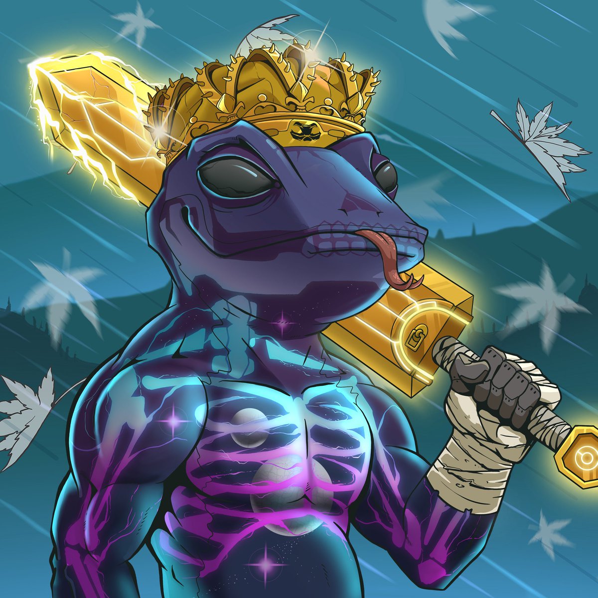 I love my froggos !fam 🐸💚
Just buidl, 3 years, 3 factions, almost 33% of collection staked for next 3 years, 3M profit in 3 months using Thor calls, mainly on 3 assets (jto, inj, avax).. TAP has 3 letters...
the power of three is real...

!FF 🐸 <a href="/CyberFrogsNFT/">Cyber Frogs (!FF)</a>