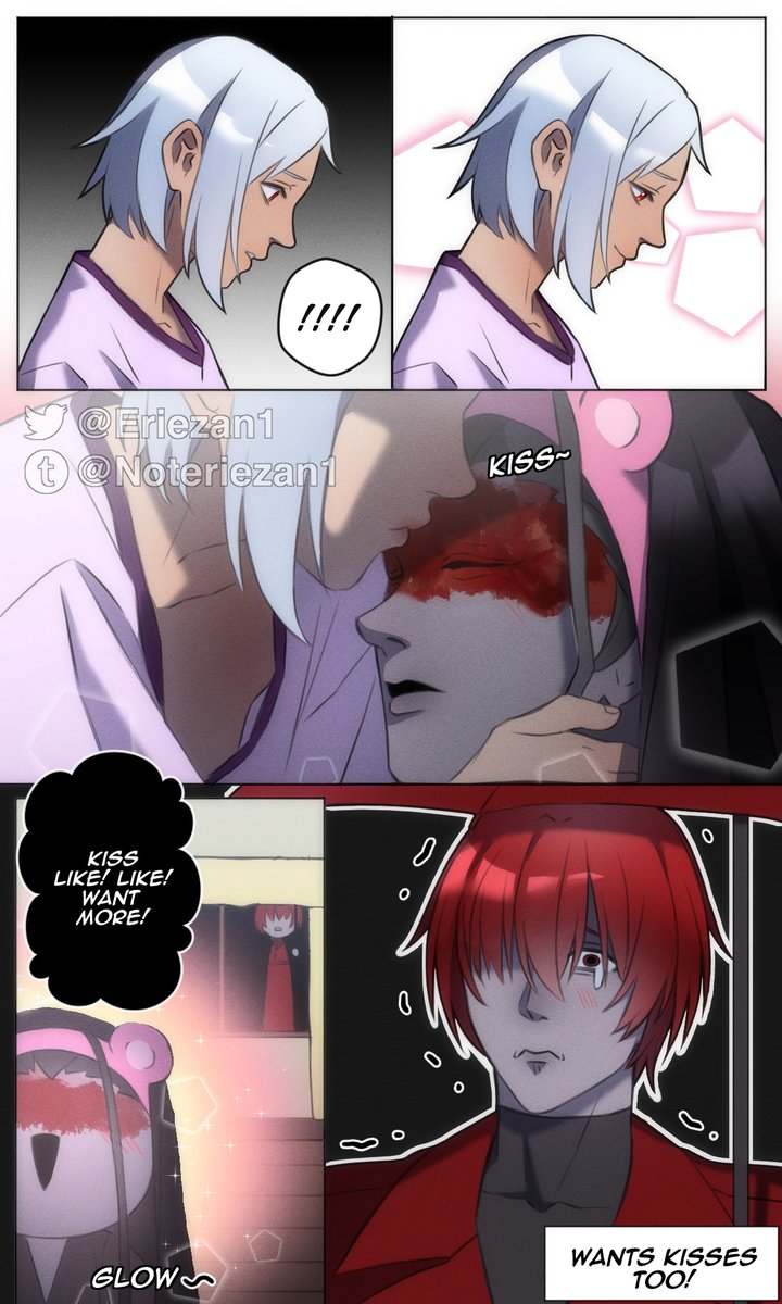 Eriezan1's tweet image. It&apos;s time to pack it up Mr. Delulu...
#Homicipher #文字化化 #mrcrawling #mrscarletella