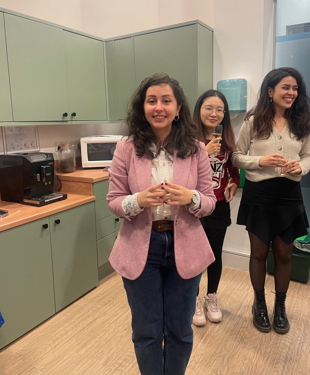 Before and after my PhD viva! I’m so grateful to have such a supportive team with Prof Stephanie Dennison and Prof Yvonne Tasker. I would also love to thank my examiners Prof Daniela Berghahn and Prof Alison Peirse for their challenging questions pushing me to improve.