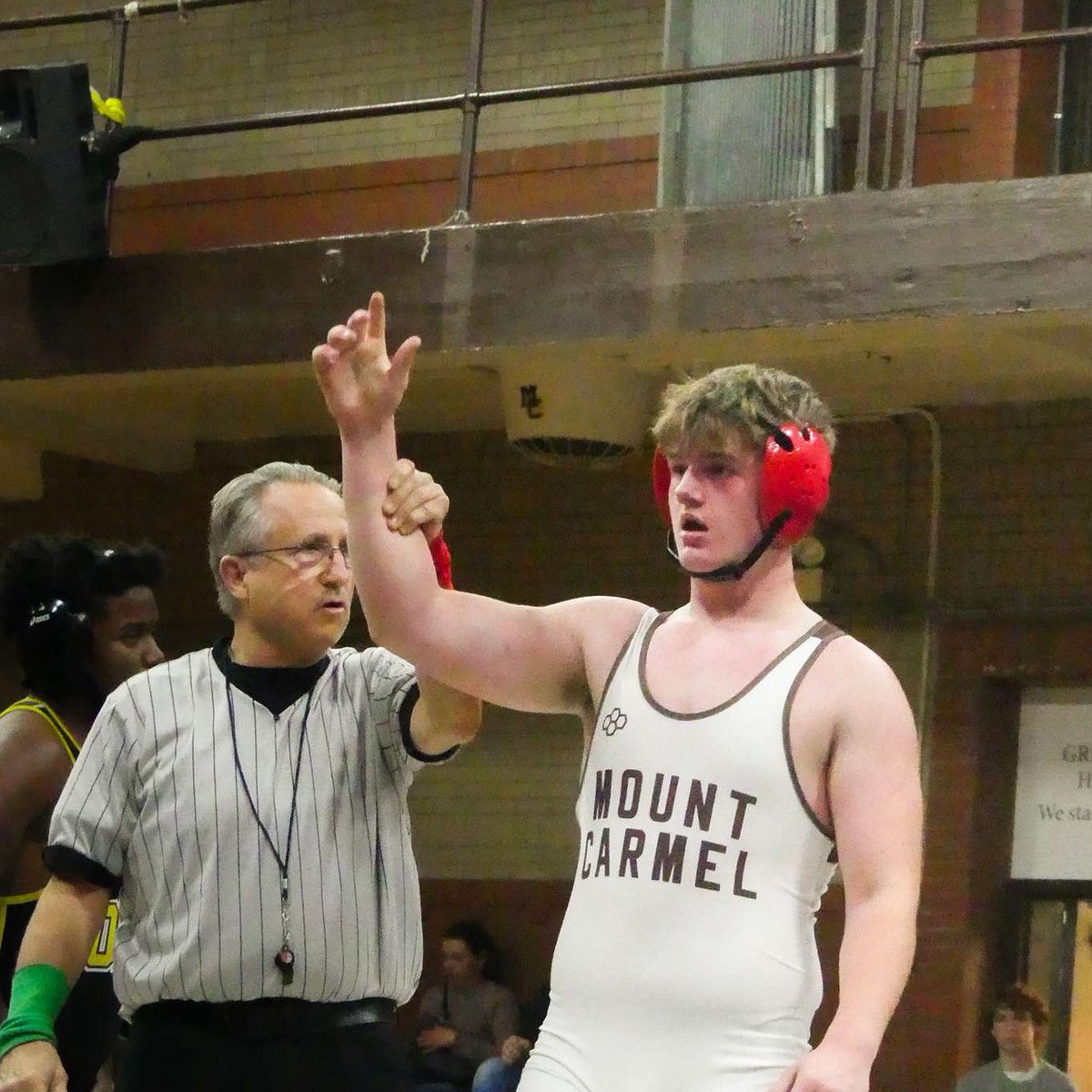 First year wrestling, 2-1 so far on the year