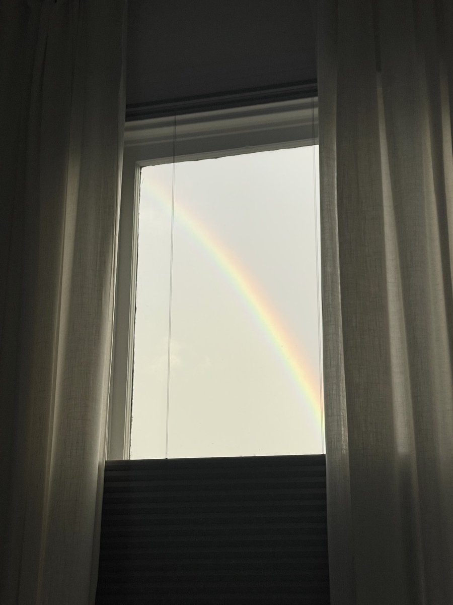 Nature’s apology for waking me with a tornado warning this morning