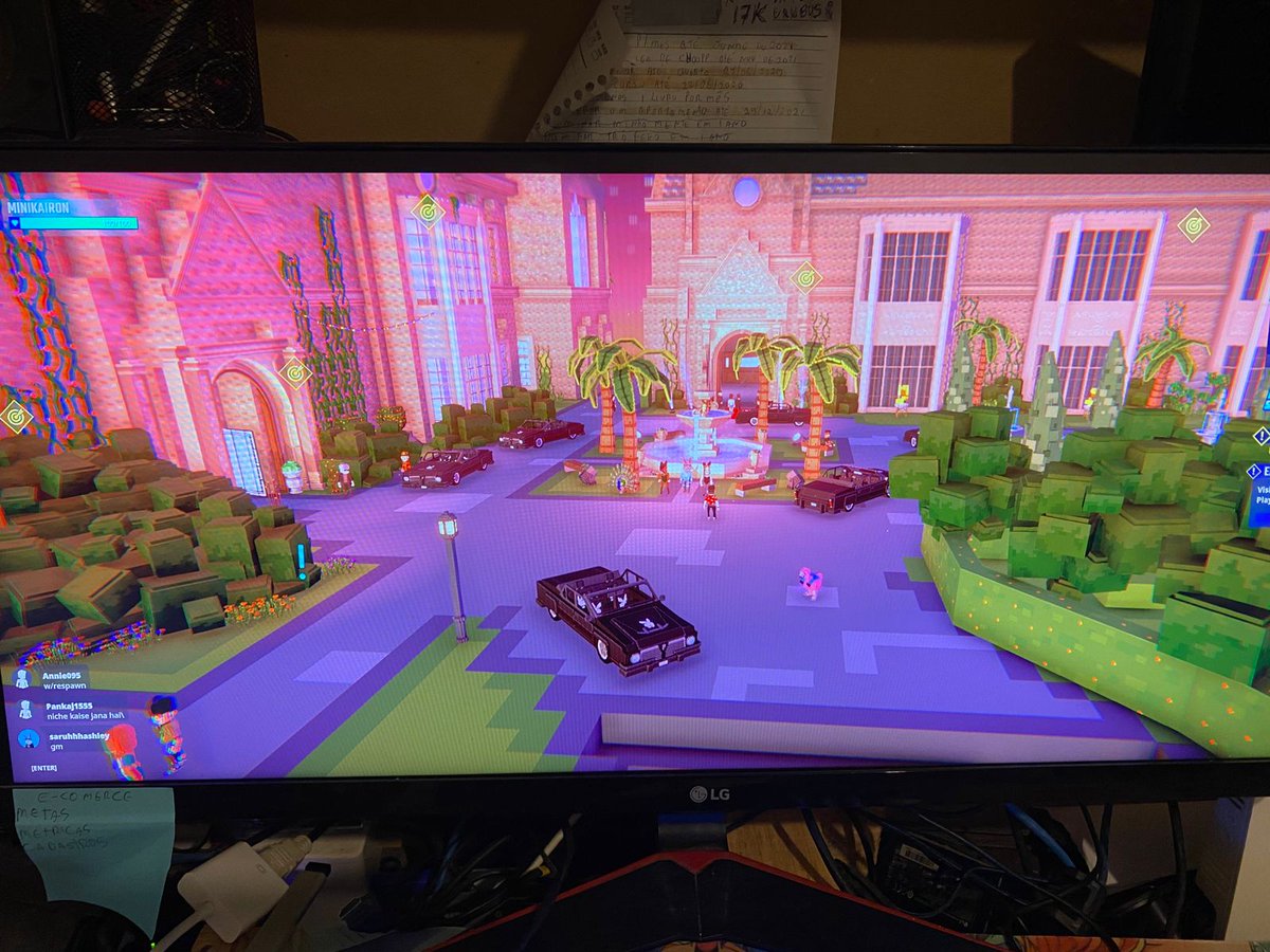 Minikairon's tweet photo. Chillin' by the @Playboy's bunny fountain in Metamansion in @TheSandboxGame. Living the luxe life—virtually! 🐰💎 https://t.co/XjaARTlYo8 #TheSandbox #AlphaSeason4 #AS4SocialChallenge https://t.co/uzPMjEkf5k