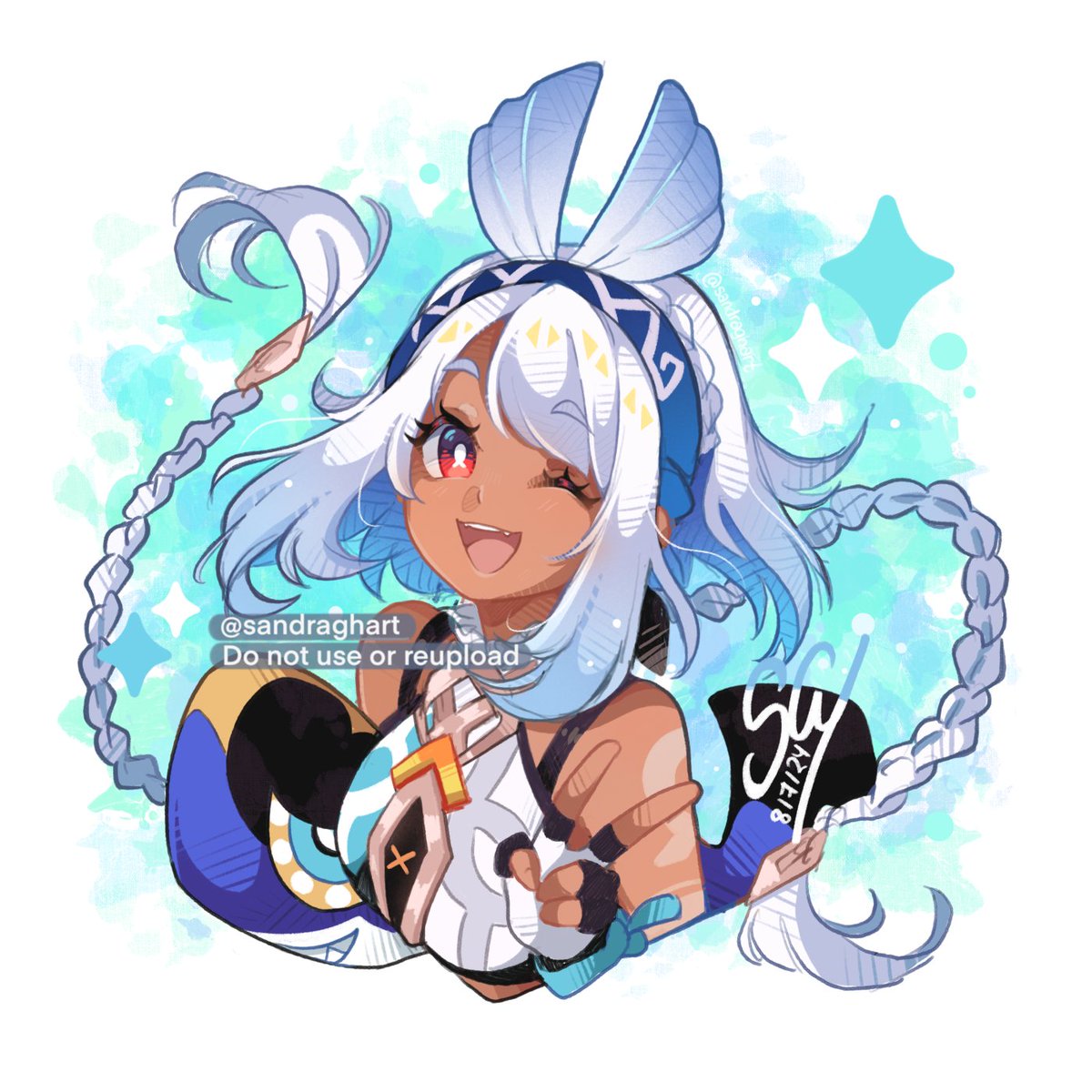 「Mualani!  」|🌠 ​ Sandra 🌠 FicZone 2023のイラスト