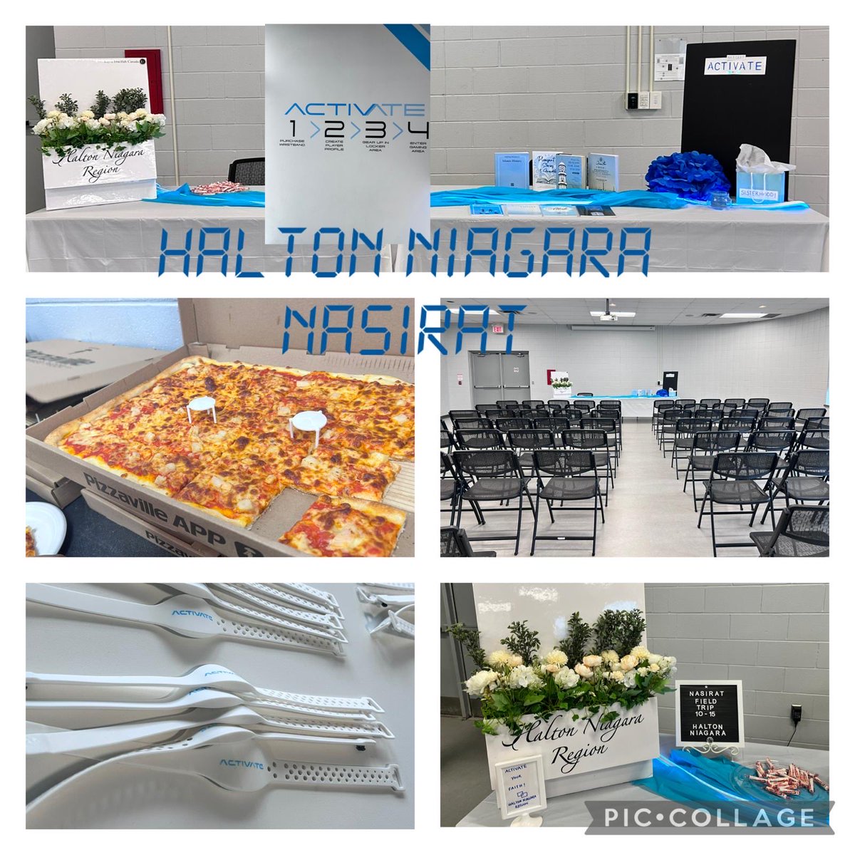 LajnaHTNCanada's tweet photo. Halton- Niagara Nasirat (10-15) at the Regional level had a wonderful  fun field trip to rekindle their sisterhood. The trip included lunch along with Tarbiyat discussion! ⁦⁦@LajnaCanada⁩
#sisterhood
#fieldtrip
#winter https://t.co/PLat9ppvr2
