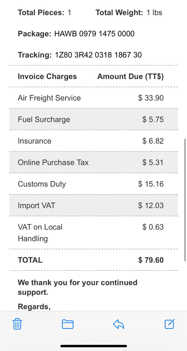 trinibart's tweet photo. Whatever Web Source smoking I want please, the same subscription order of pills from September has magically increased in weight and clearance cost.  😮‍💨 https://t.co/cCEzp1ZiKV