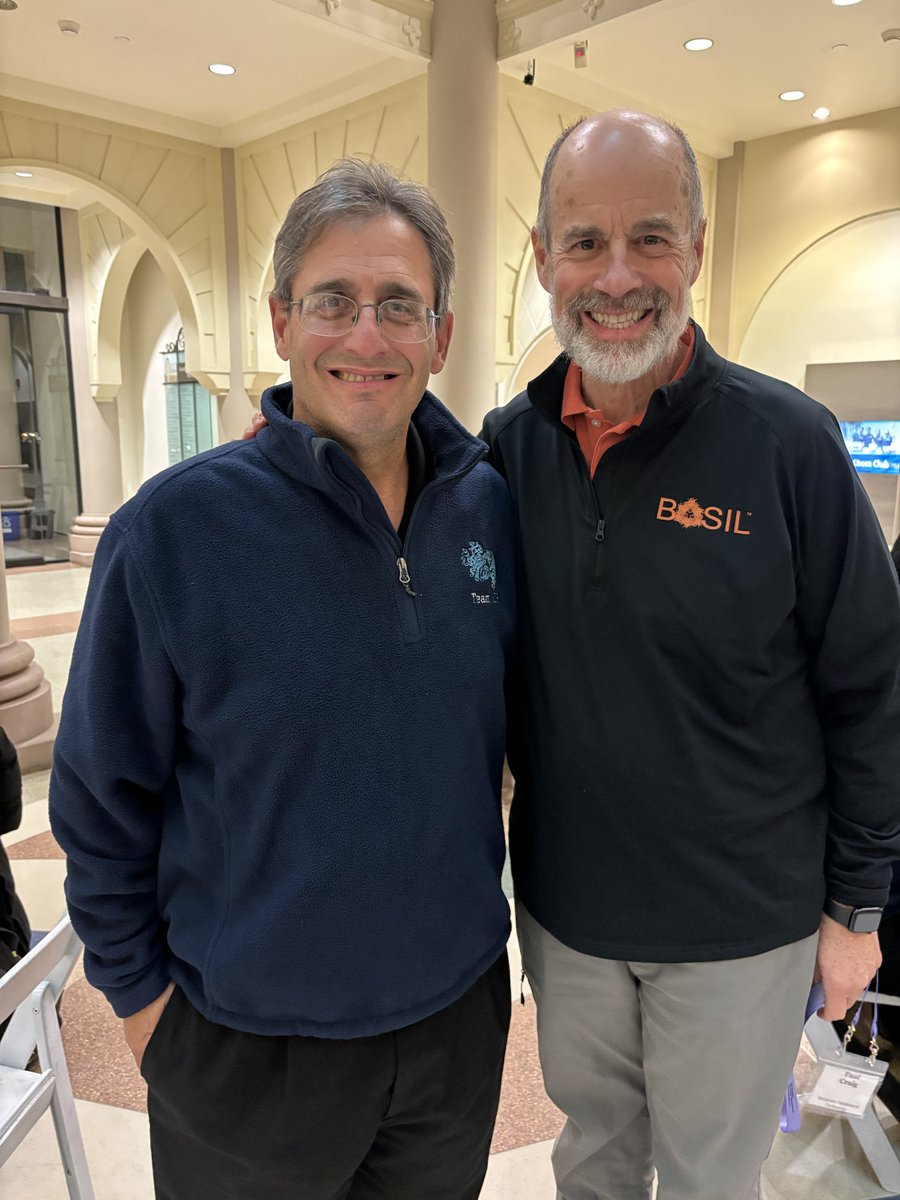 Two amazing people who brought CUREs to the biochemistry community! Joe Provost (MCC) and Paul Craig (BASIL) now sharing ideas with the Cell Biology Education Consortium! <a href="/PaulCraigRIT/">Paul Craig</a> <a href="/ASCBiology/">American Society for Cell Biology</a> <a href="/ASBMB/">ASBMB</a>
