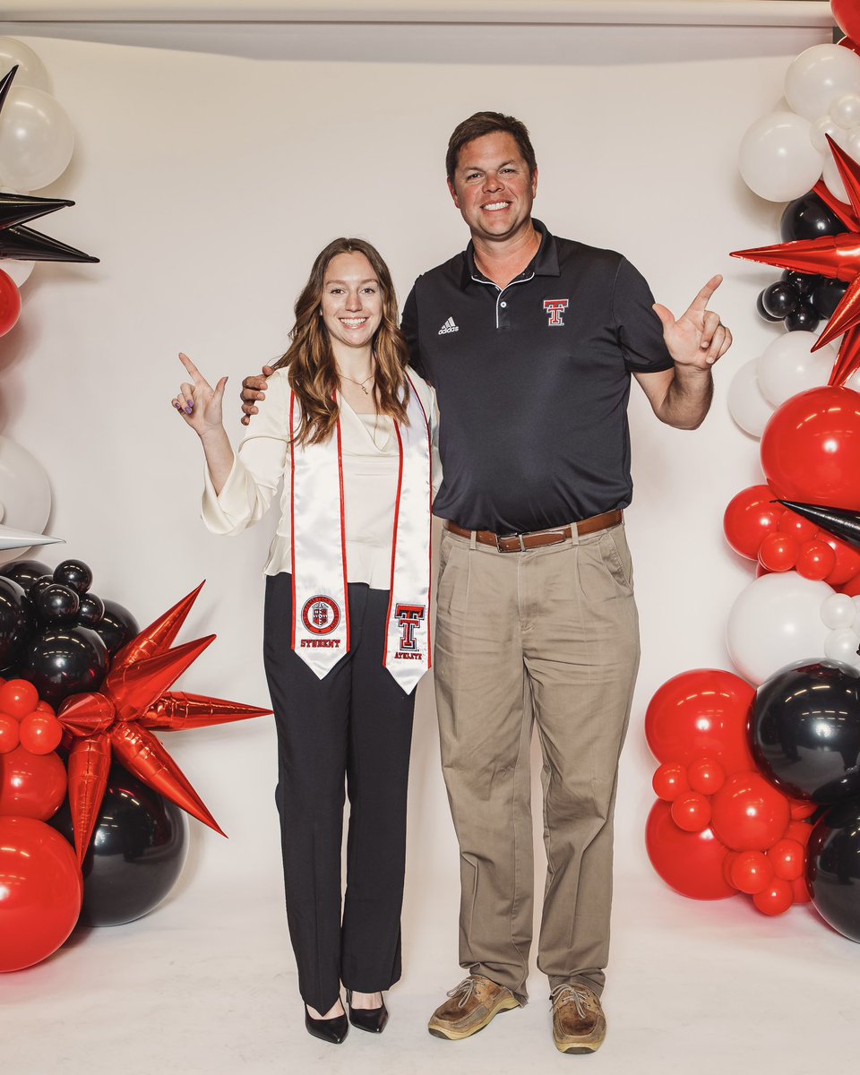 Congratulations Metka 🥹🎓

#WreckEm | <a href="/TheSharp_ttu/">Marsha Sharp Academic Center</a>