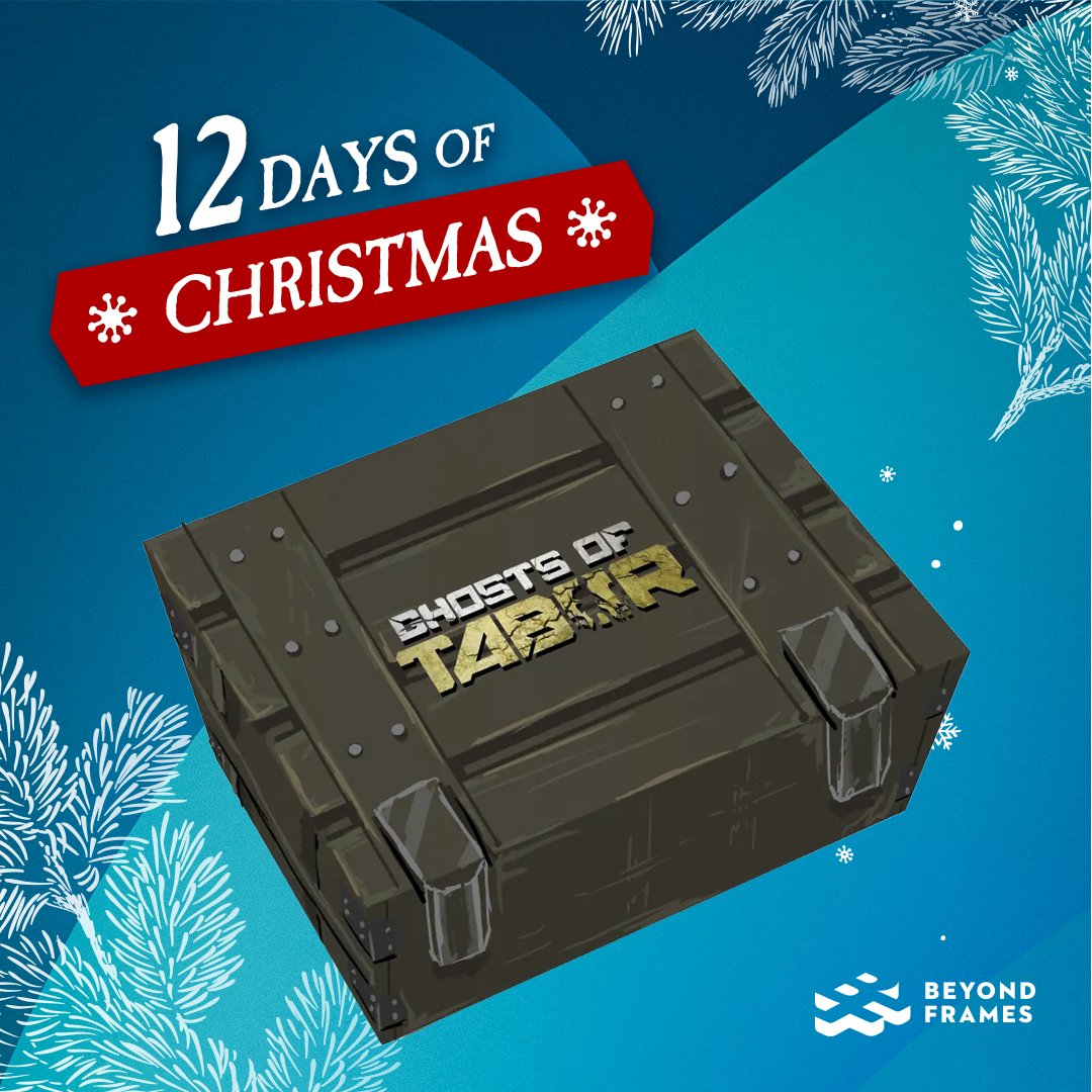 #BeyondXmas Day 2 - and we're giving away a Ghosts of Tabor care package! 🎁 The box contains a backpack, custom windbreaker, cap + more!

To join:
1️⃣ Like ❤️ and reshare 🔃
2️⃣ Follow 👉 <a href="/ghostsoftabor/">Ghosts of Tabor</a>
3️⃣ Follow 👉 <a href="/beyondframesent/">Beyond Frames</a>
4️⃣ Comment below 

Winner announced in 24 hours.